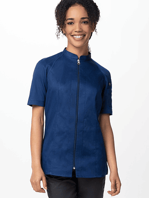 Chaqueta Chef Works Mujer Arcadia Azul