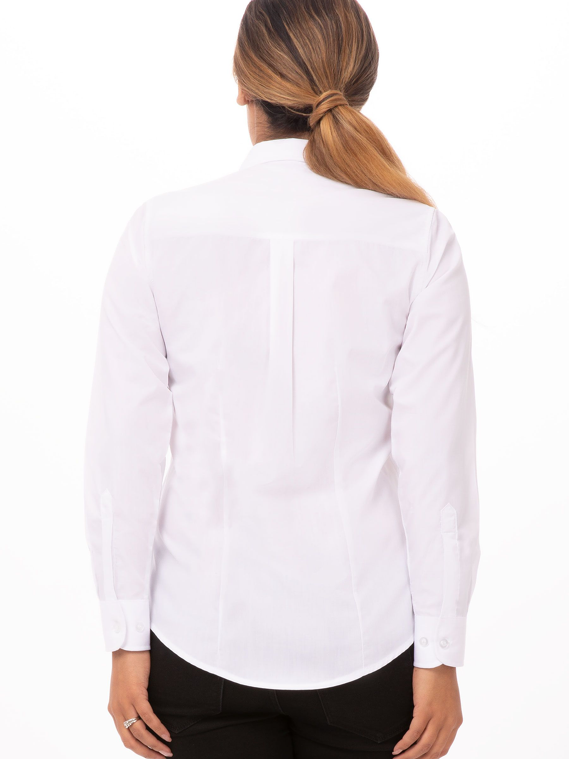 Blusa Chef Works Clásica Blanca 2