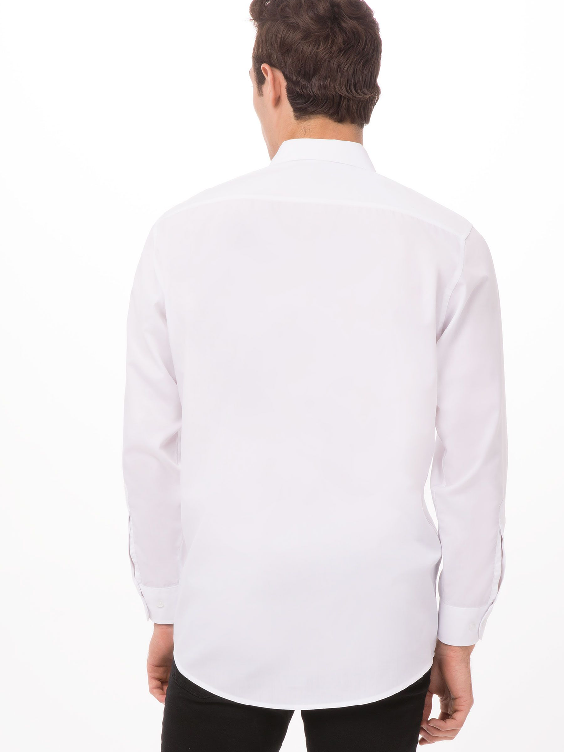 Camisa Chef Works Dress Blanca 2