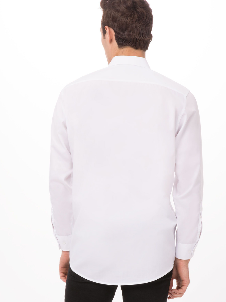 Camisa Chef Works Dress Blanca 2