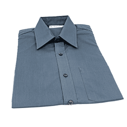 Camisa Chef Works Dress Charcoal Gris