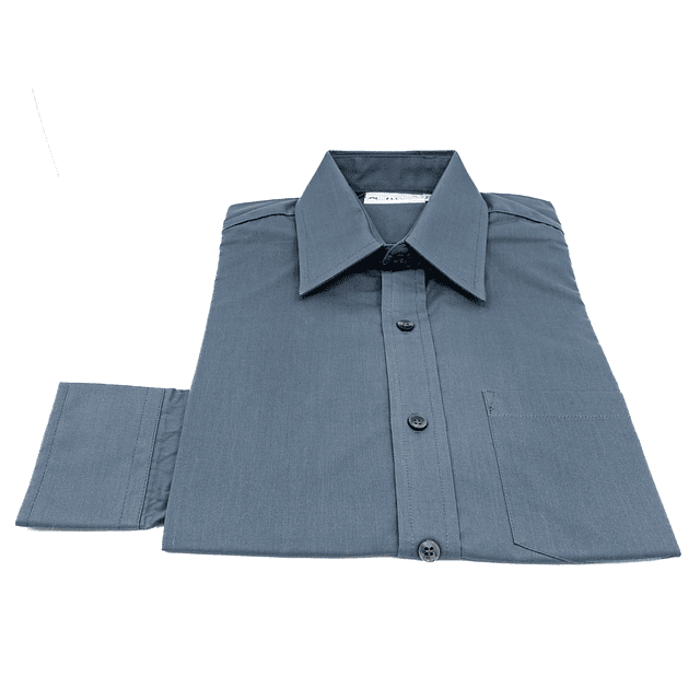 Camisa Chef Works Dress Charcoal Gris