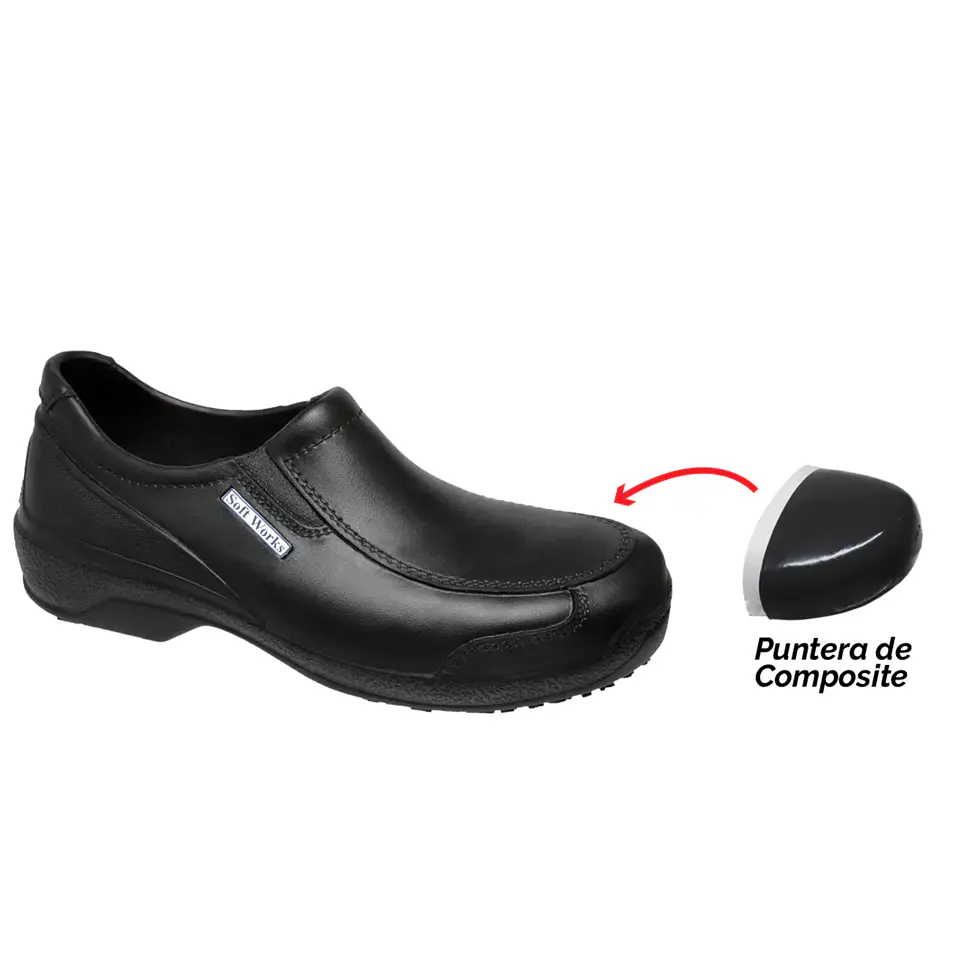 Zueco Soft Works Puntera Reforzada  1