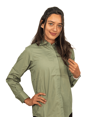 Blusa Chef Works Clasica Oliva
