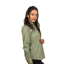 Blusa Chef Works Dress Olive