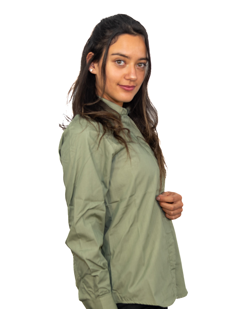 Blusa Chef Works Clasica Oliva 1