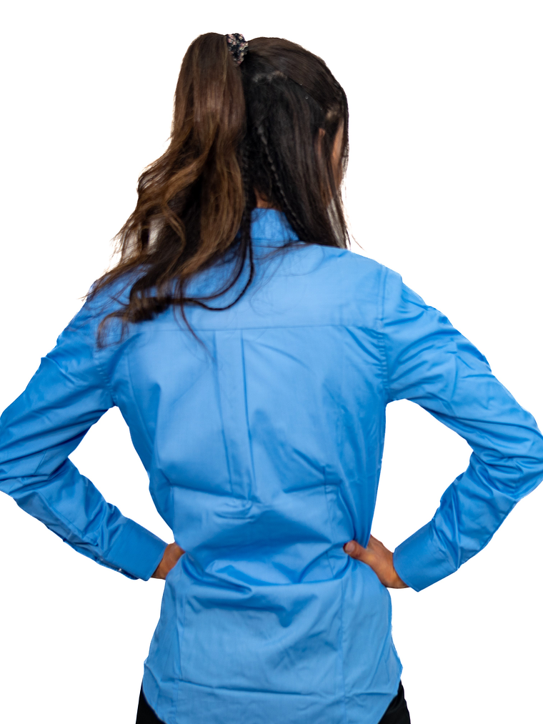 Blusa Chef Works Clasica Azul 3