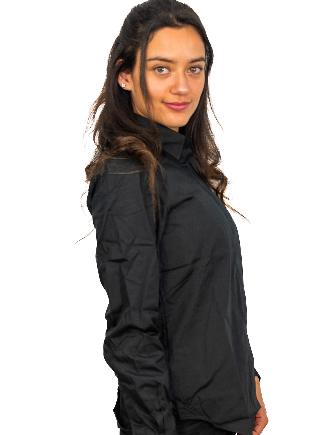 Blusa Chef Works Clásica Negra 3