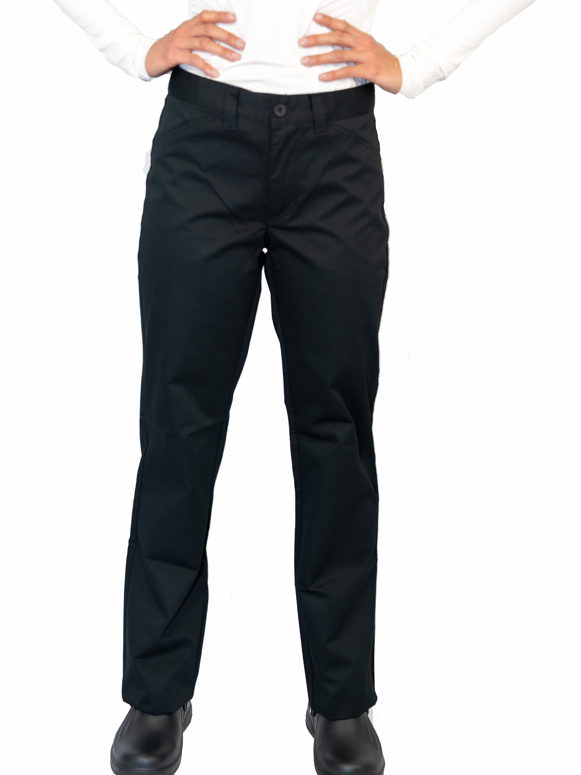 Pantalón Chef Works Mujer Negro 1