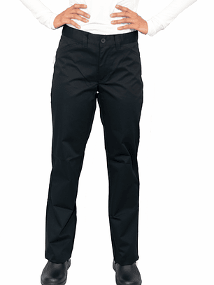 Pantalón Chef Works Mujer Negro