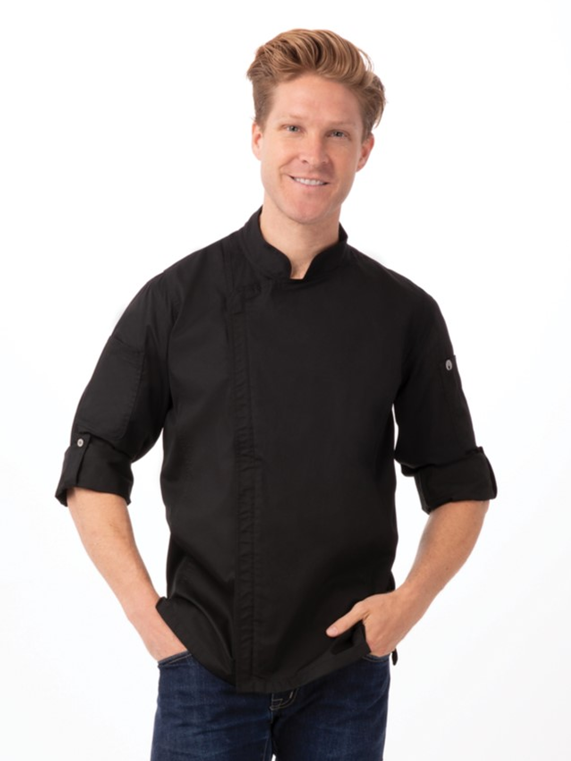 Chaqueta Chef Works Unisex Hartford Negra 1