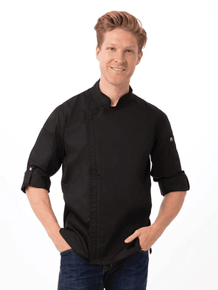 Chaqueta Chef Works Unisex Hartford Negra