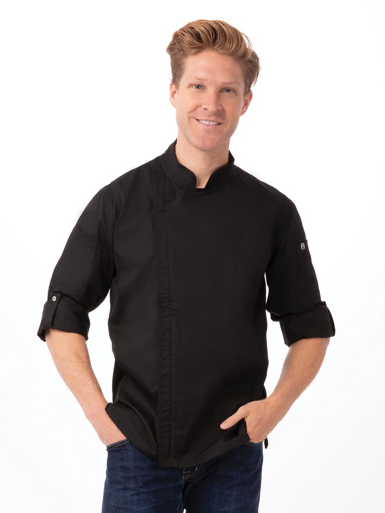 Chaqueta Chef Works Unisex Hartford Negra 1