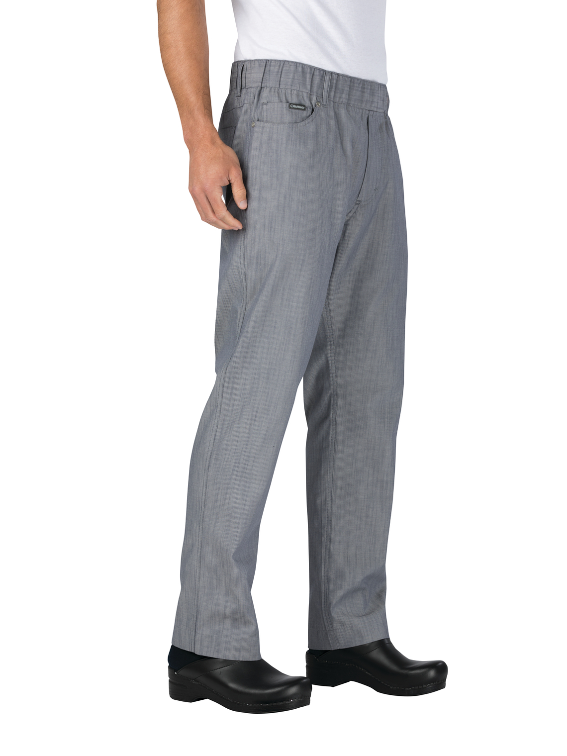Pantalón Chef Works Gris 1