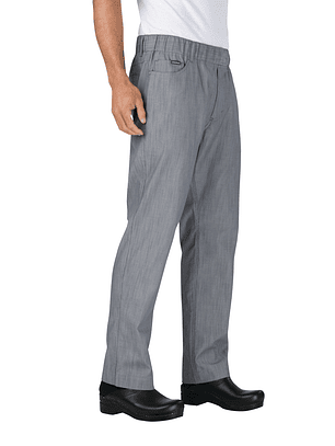 Pantalón Chef Works Hombre Gris
