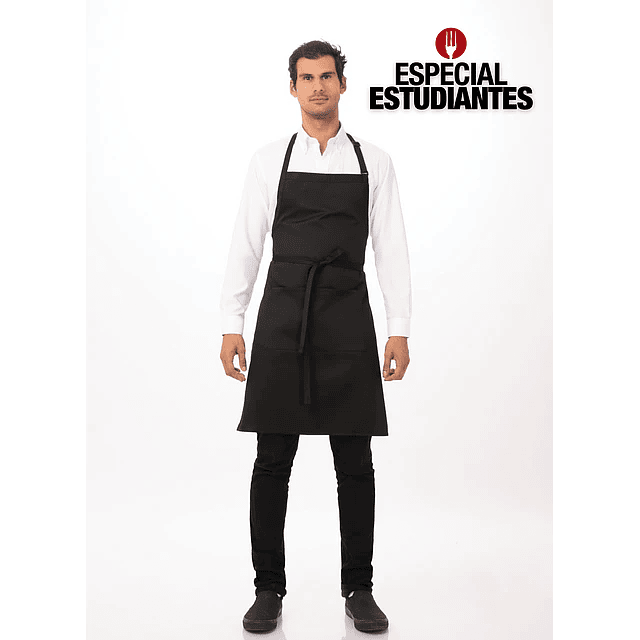 Set Estudiante Gastronómico Chef Works Oficial Inacap Unisex