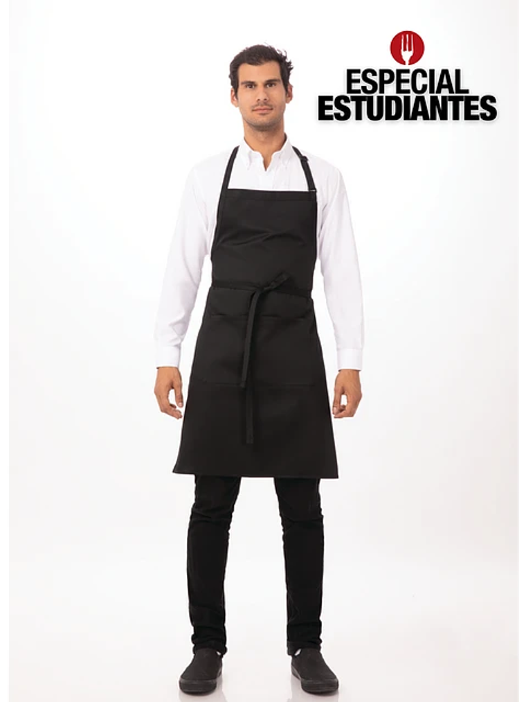 Set Estudiante Gastronómico Chef Works Oficial Inacap Unisex 6