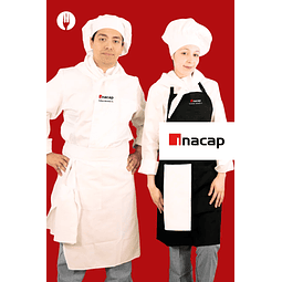 Set Estudiante Gastronómico Chef Works Oficial Inacap Unisex