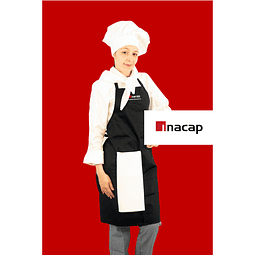 Set Estudiante Gastronómico Chef Works Oficial Inacap Mujer