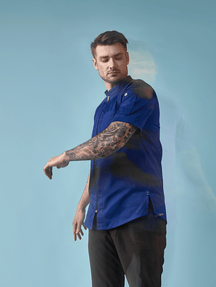 Chaqueta Chef Works Unisex Arcadia Azul