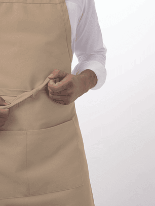 Pechera Chef Works Clásica F8 Khaki