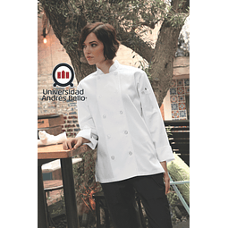 Set Estudiante Gastronómico Chef Works Oficial UNAB Mujer