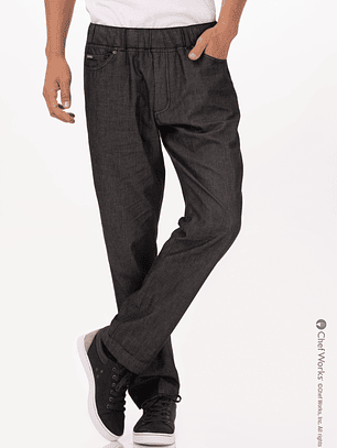 Pantalón Chef Works Gramercy Negro