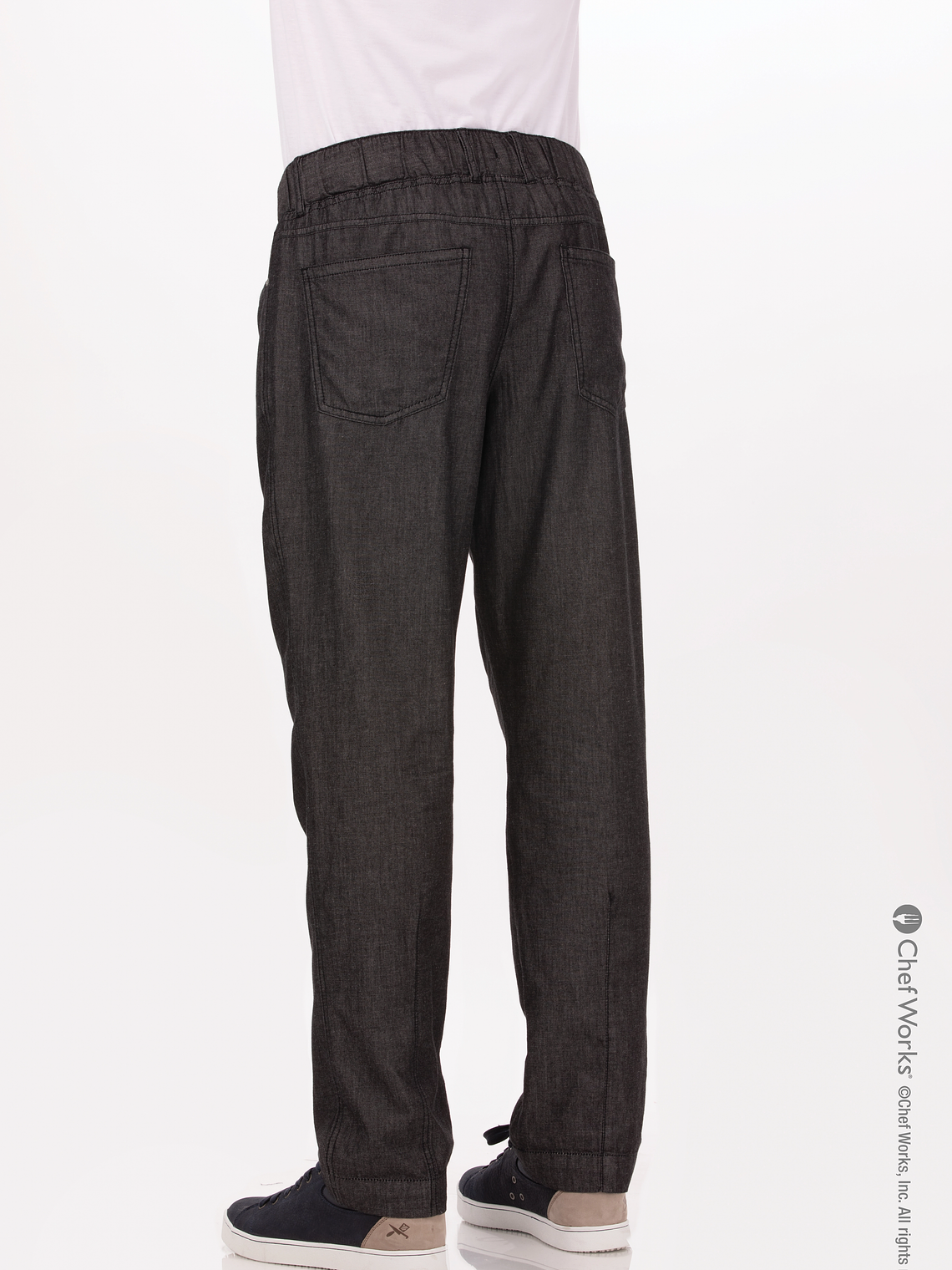 Pantalón Chef Works Gramercy Negro 2