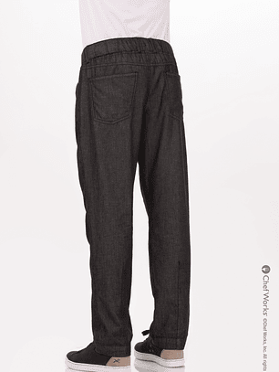 Pantalón Chef Works Gramercy Negro