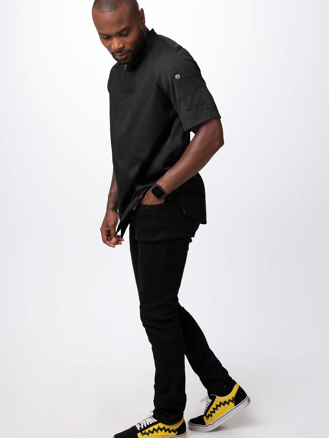 Chaqueta Chef Works Unisex Varkala Negra 3