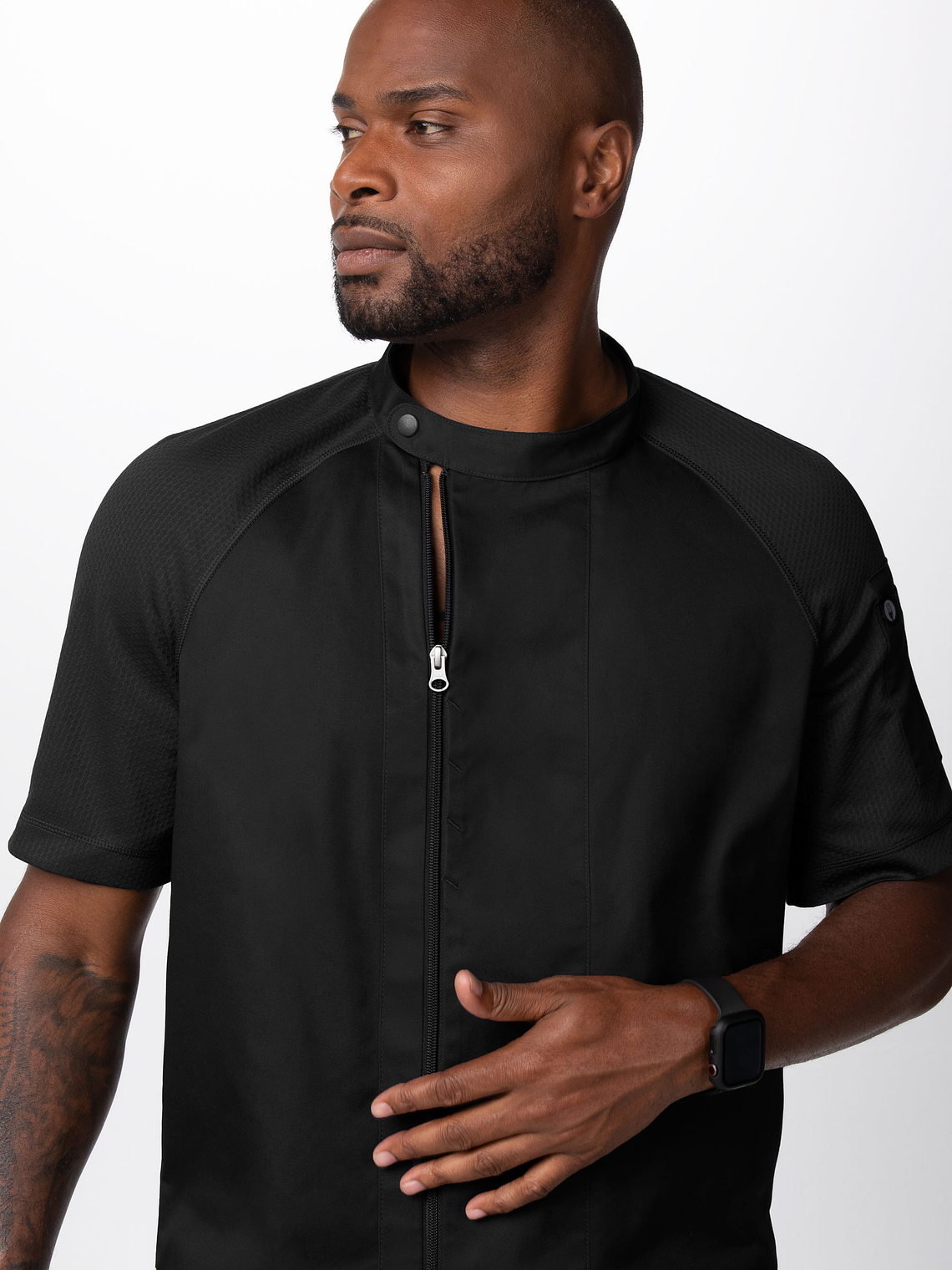 Chaqueta Chef Works Unisex Varkala Negra 7