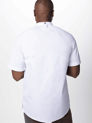 Chaqueta Chef Works Unisex Varkala Blanca