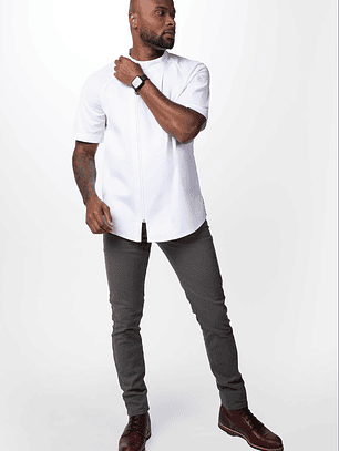 Chaqueta Chef Works Unisex Varkala Blanca