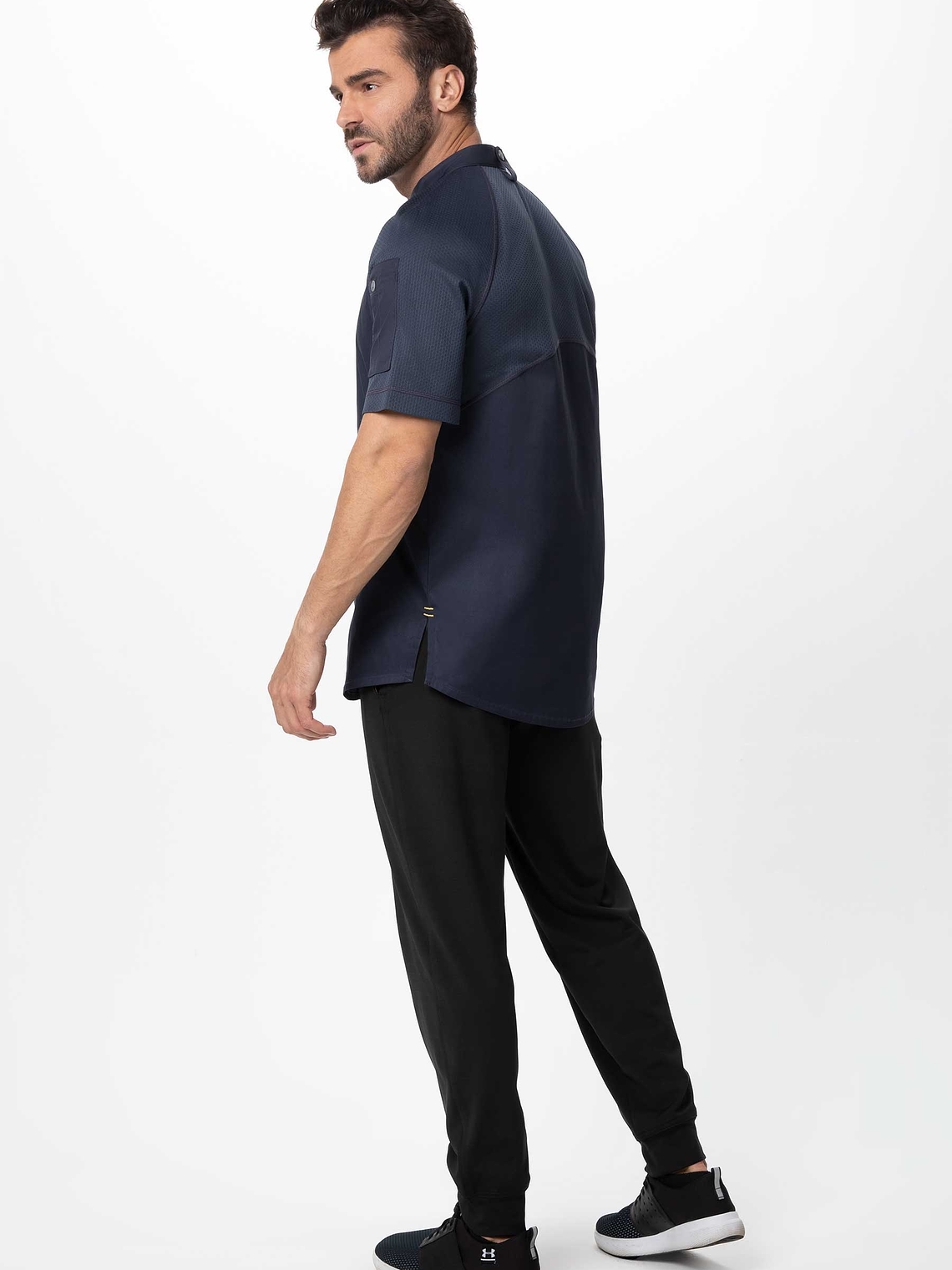 Chaqueta Chef Works Unisex Varkala Gris 2