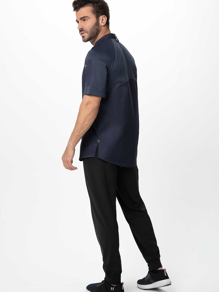 Chaqueta Chef Works Unisex Varkala Gris 2