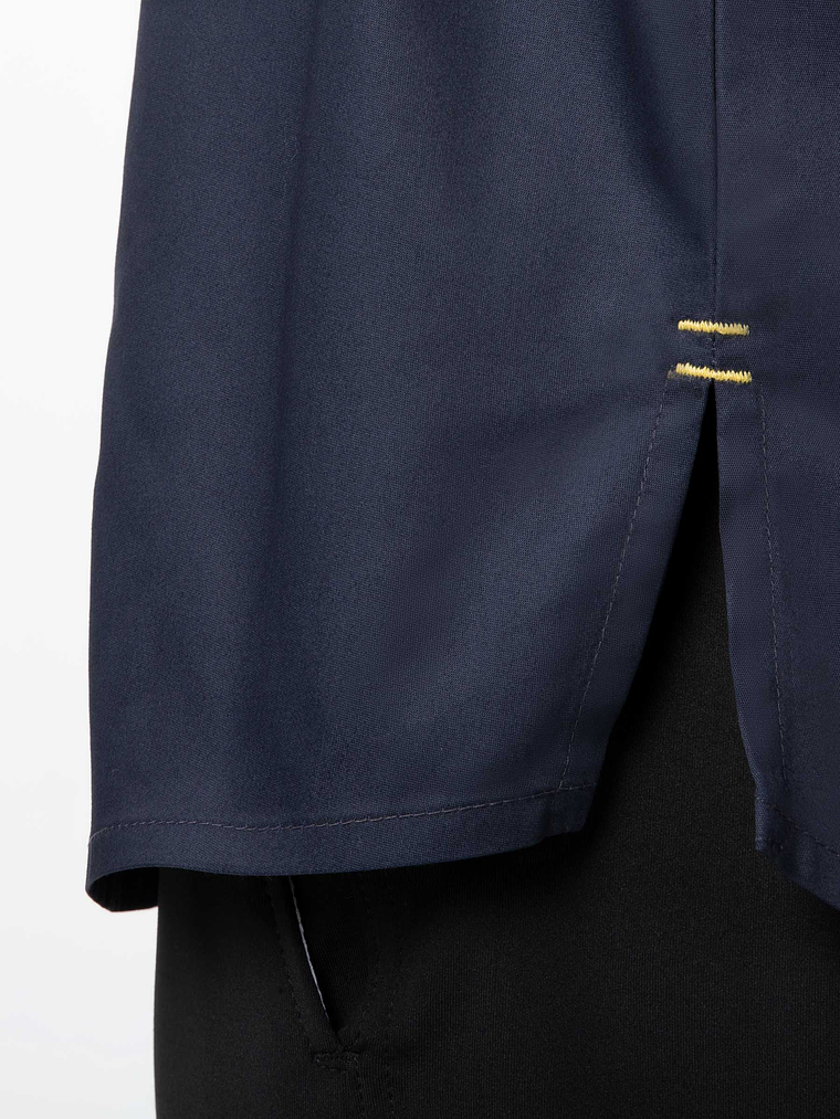 Chaqueta Chef Works Unisex Varkala Gris 4