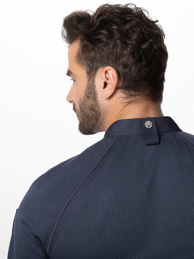 Chaqueta Chef Works Unisex Varkala Gris 6