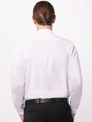 Camisa Chef Works Contemporary Unisex Formel Blanca