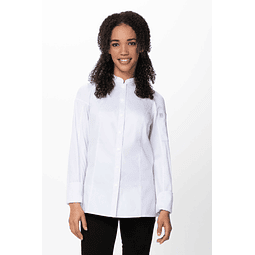 Chaqueta Chef Works Mujer Tulum Blanca