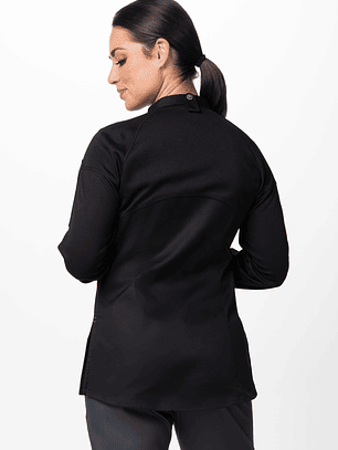 Chaqueta Chef Works Mujer Tulum Negra