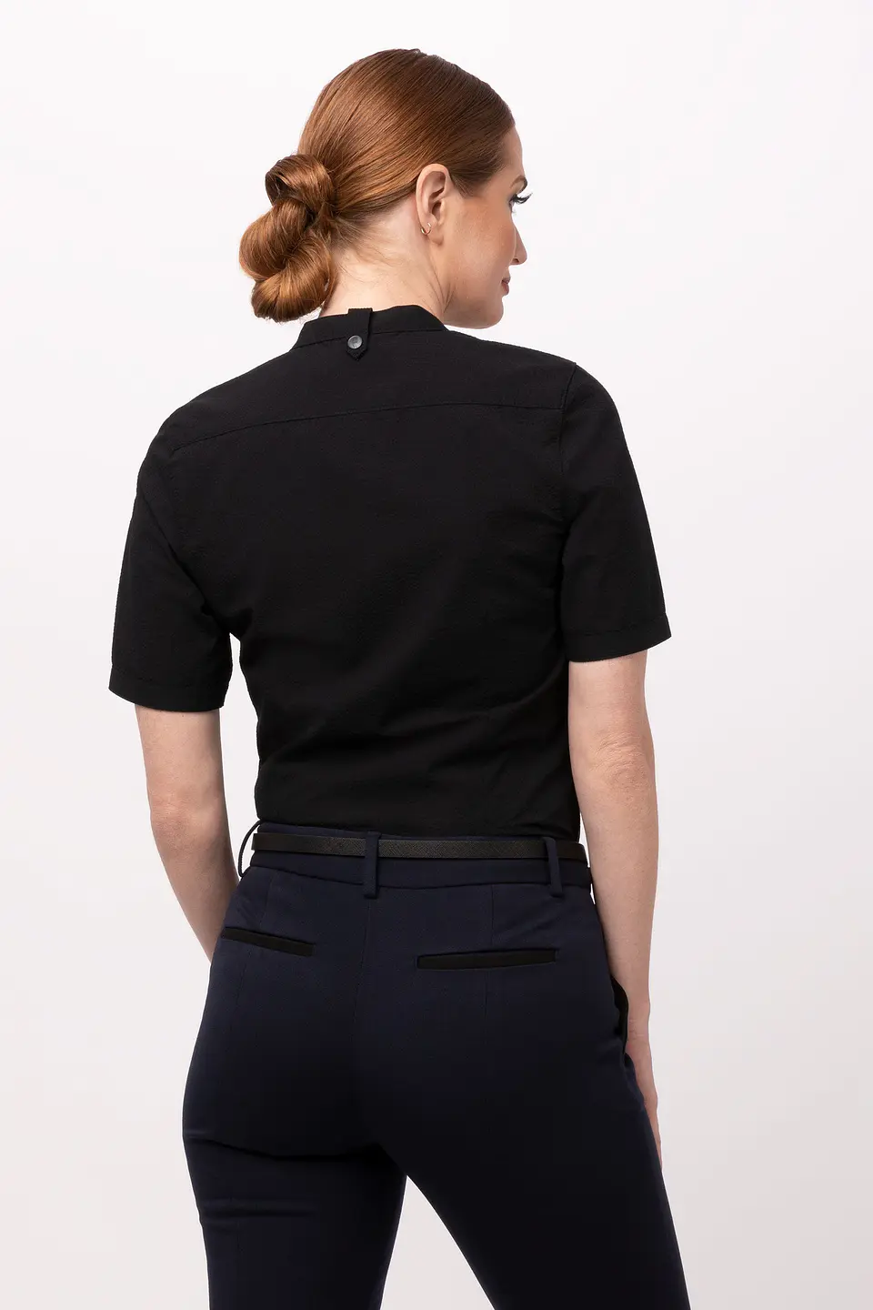 Blusa Chef Works Seersucker  2