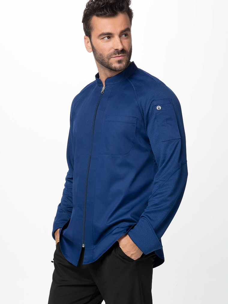 Chaqueta Chef Works Unisex Nepal Azul 1