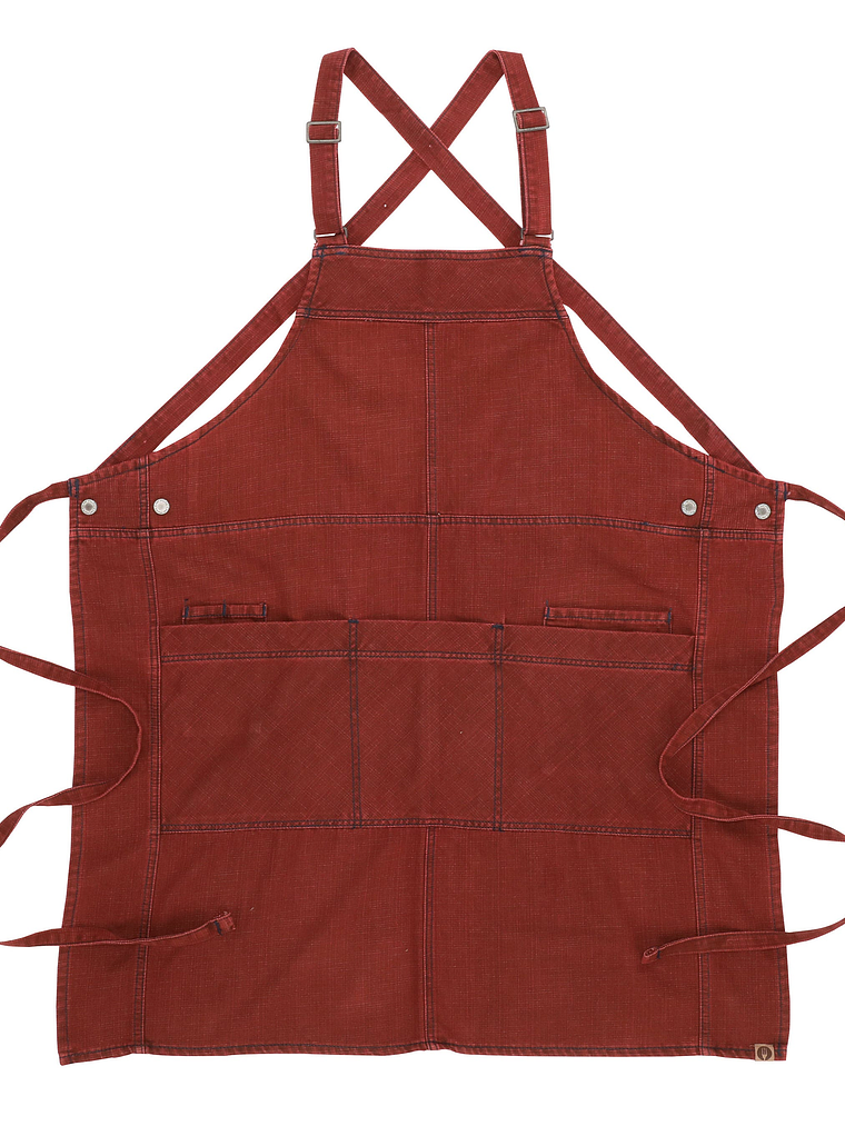 Pechera Chef Works Uptown Roja 4