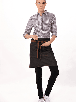 Mandil Chef Works Memphis Negro