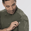 Chaqueta Chef Works Unisex Mojave Oliva Manga Corta