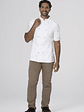 Chaqueta Chef Works Unisex Mojave Blanca - Miniatura 3