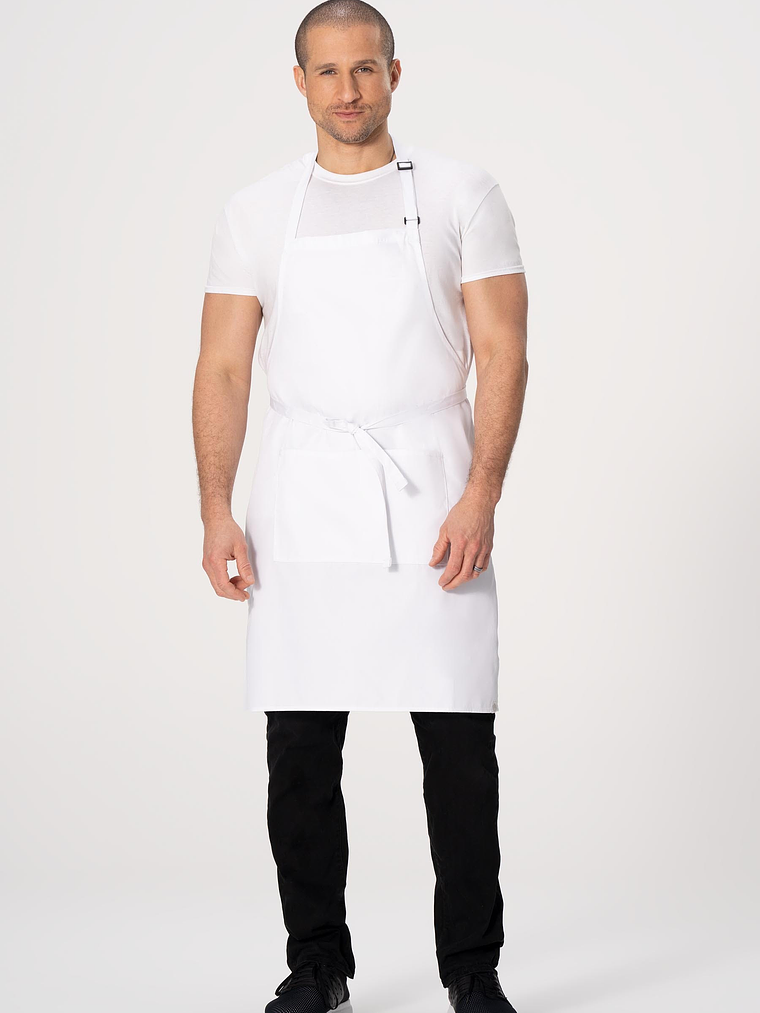 Pechera Chef Works Clásica F8 Blanca 1