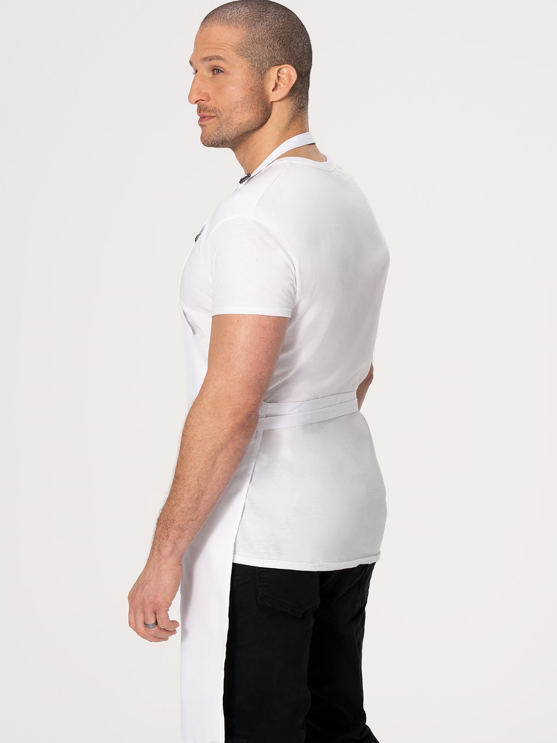 Pechera Chef Works Clásica F8 Blanca 2