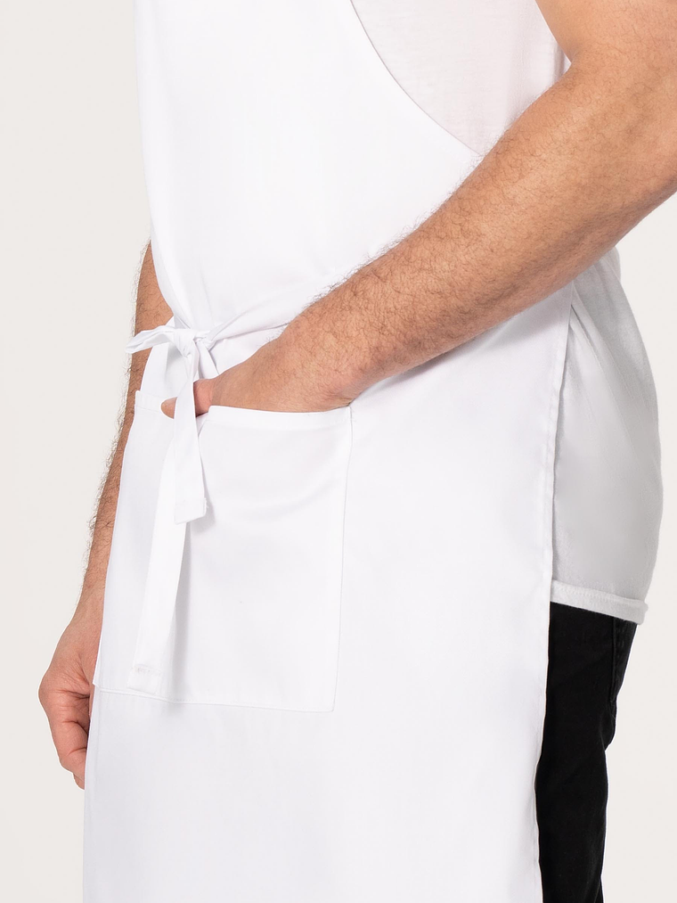 Pechera Chef Works Clásica F8 Blanca 3