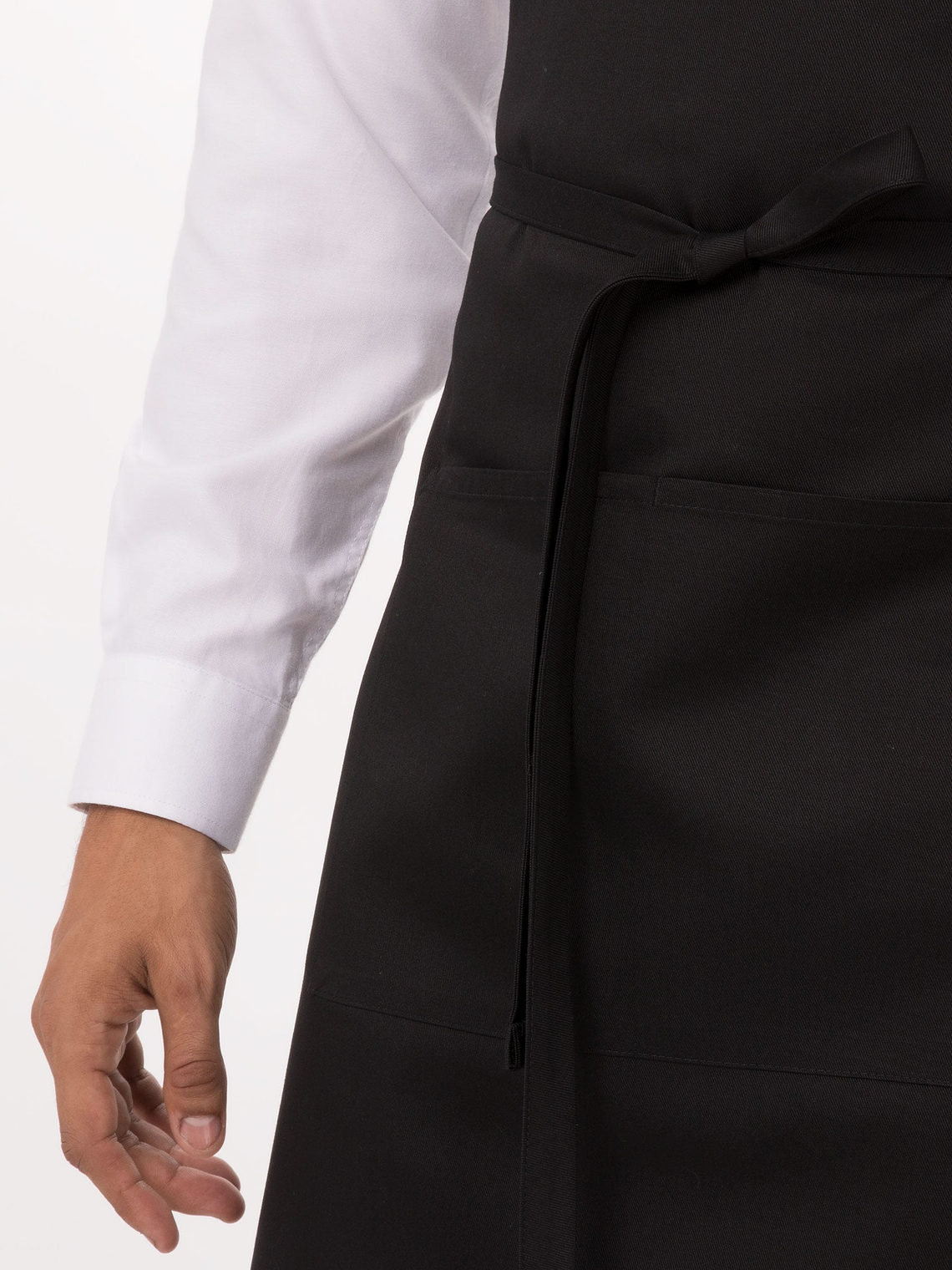 Pechera Chef Works Clásica F8 Negra 4